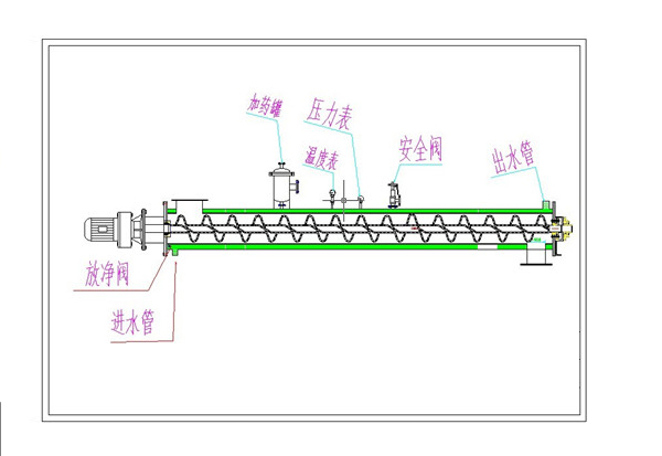 加熱保溫螺旋輸送機原理